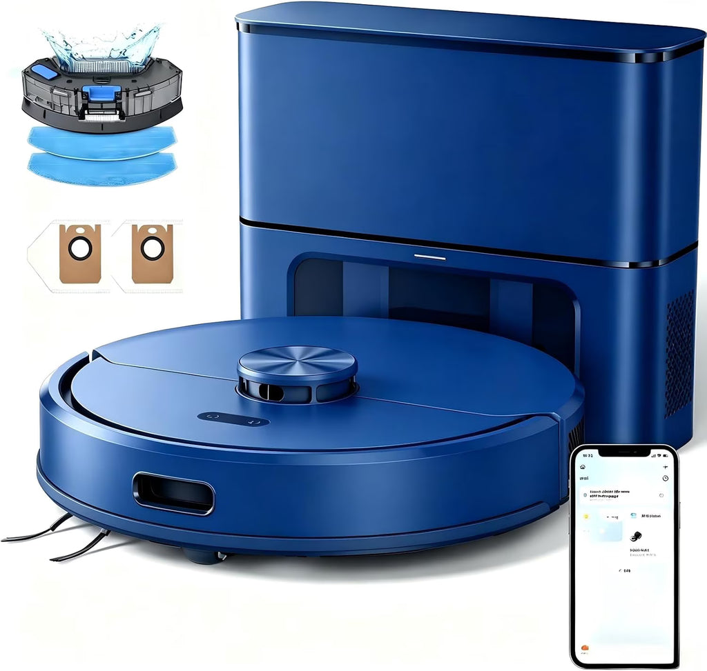 Robot Vacuum Cleaner, Robot Vacuum and Mop Combo with WIFI / Alexa for Pet Hair and Hard Floor