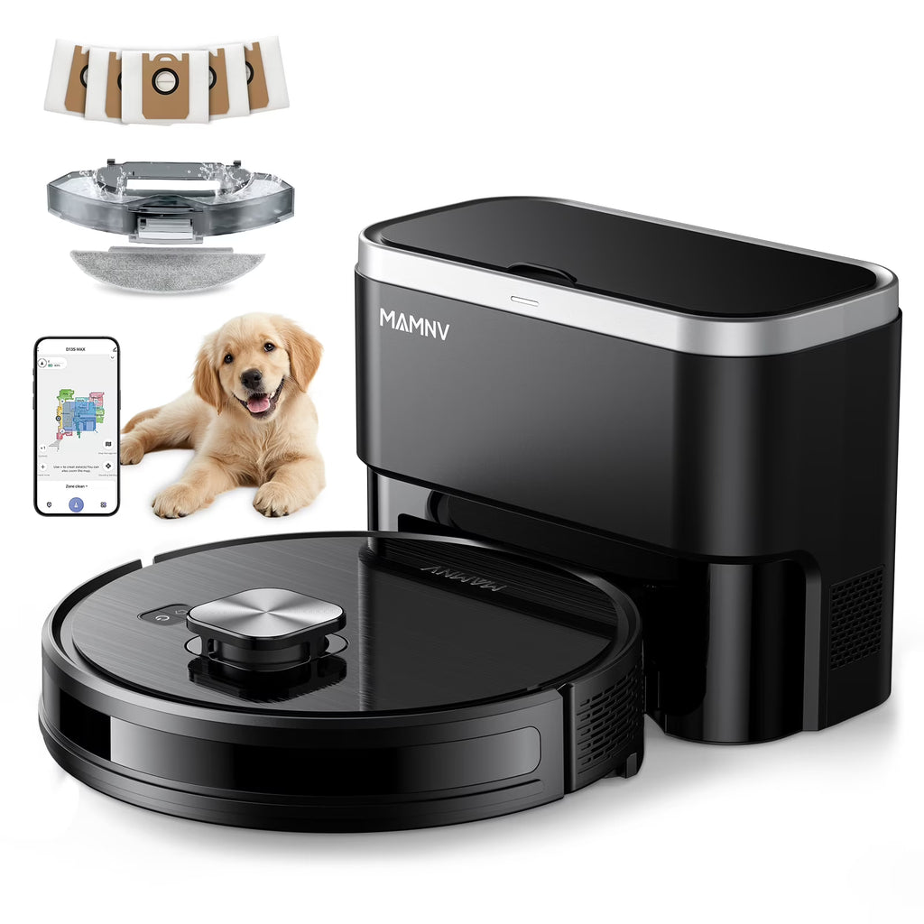 Robot Vacuum Cleaner,2 in 1 Robot Vacumm Mop Combo, With Alexa/WiFi/App Connection,for Pet Hair, Hard Floor